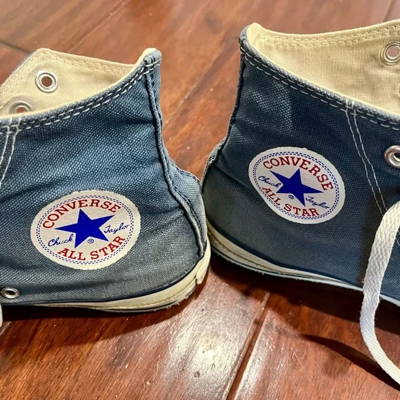 Converse high top navy sneakers - Picture 2 of 6